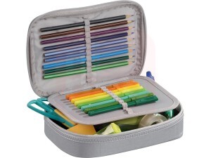 Estojo Fluor Mix Soft Prata - Foroni