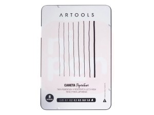 Caneta Nankin 8 Unidades - Artools