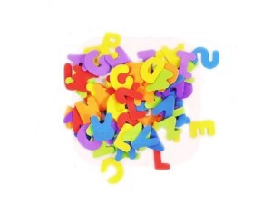Brinquedo Pedagógico Alfabeto e Numeral em EVA