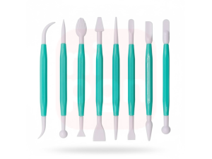 Estecas de Plástico Modeladoras – Kit com 8 Unidades